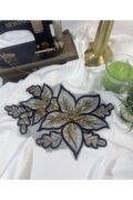 işlemeli nakışlı şık zarif aplike motif