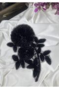boncuk işlemeli şık aplike motif