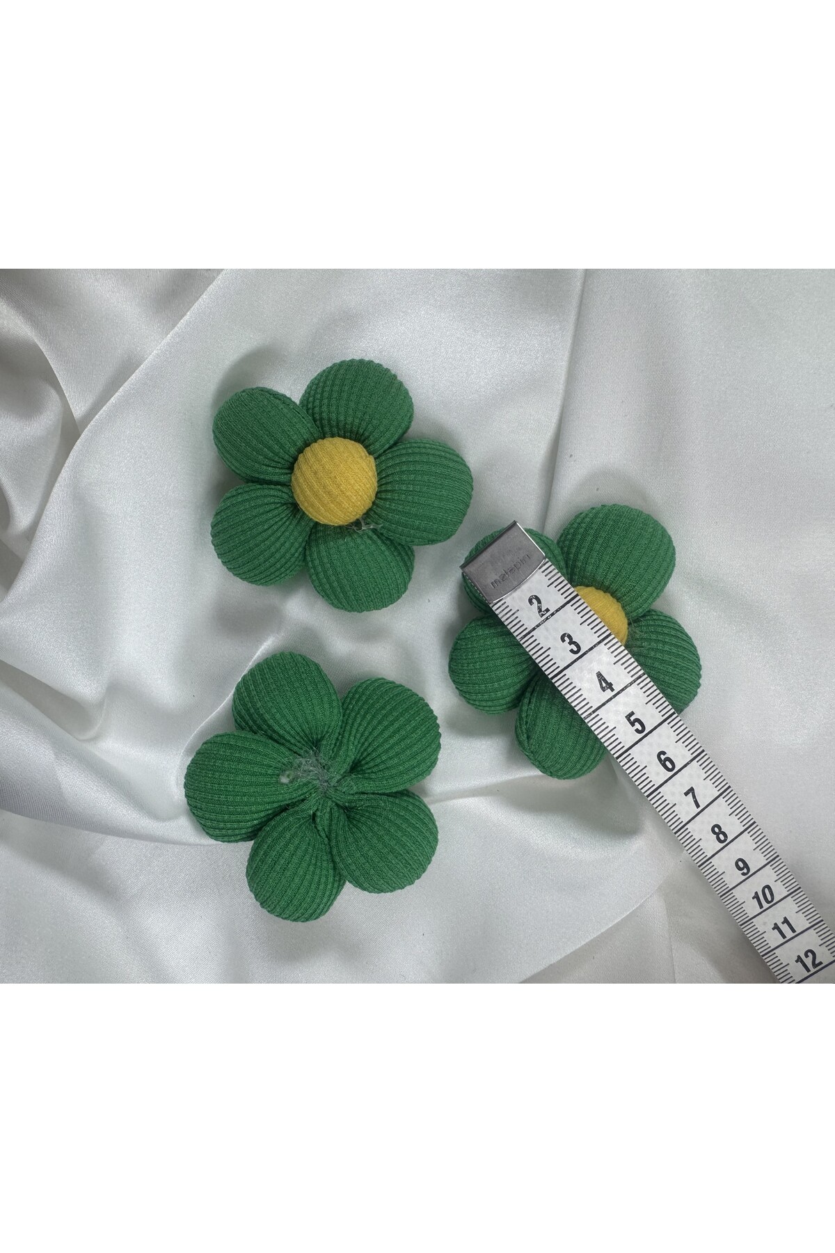 elyaf dolgulu mini papatya motif (3adet) - Görsel 4