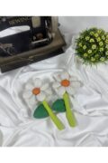 elyaf dolgulu papatya motif (2adet)
