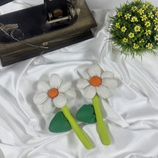 elyaf dolgulu papatya motif (2adet)