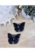 payet işlemeli kelebek mini motif 2 adet