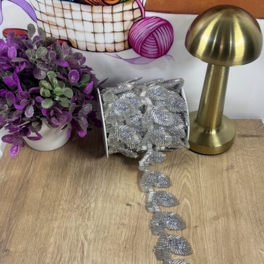 yaprak desenli yapışma şerit aksesuar(1mt)