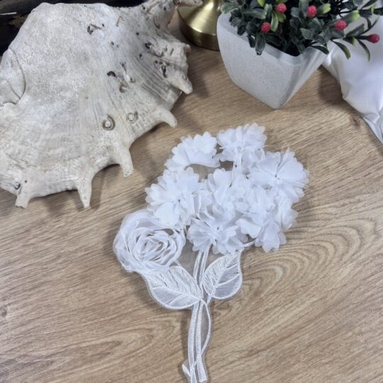 3boyutlu çiçek motif