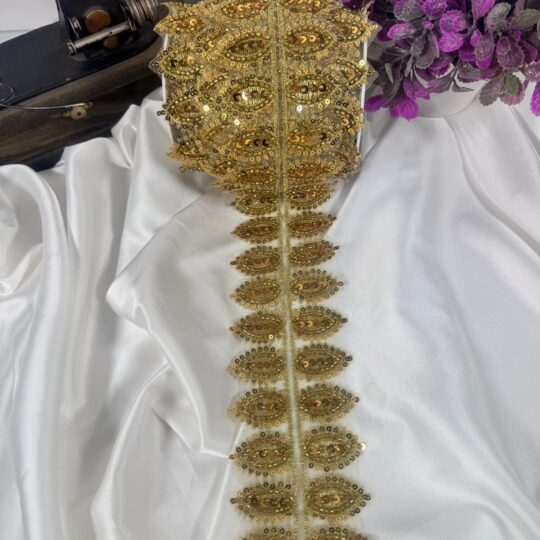gold dantel şerit işlemeli (1mt)