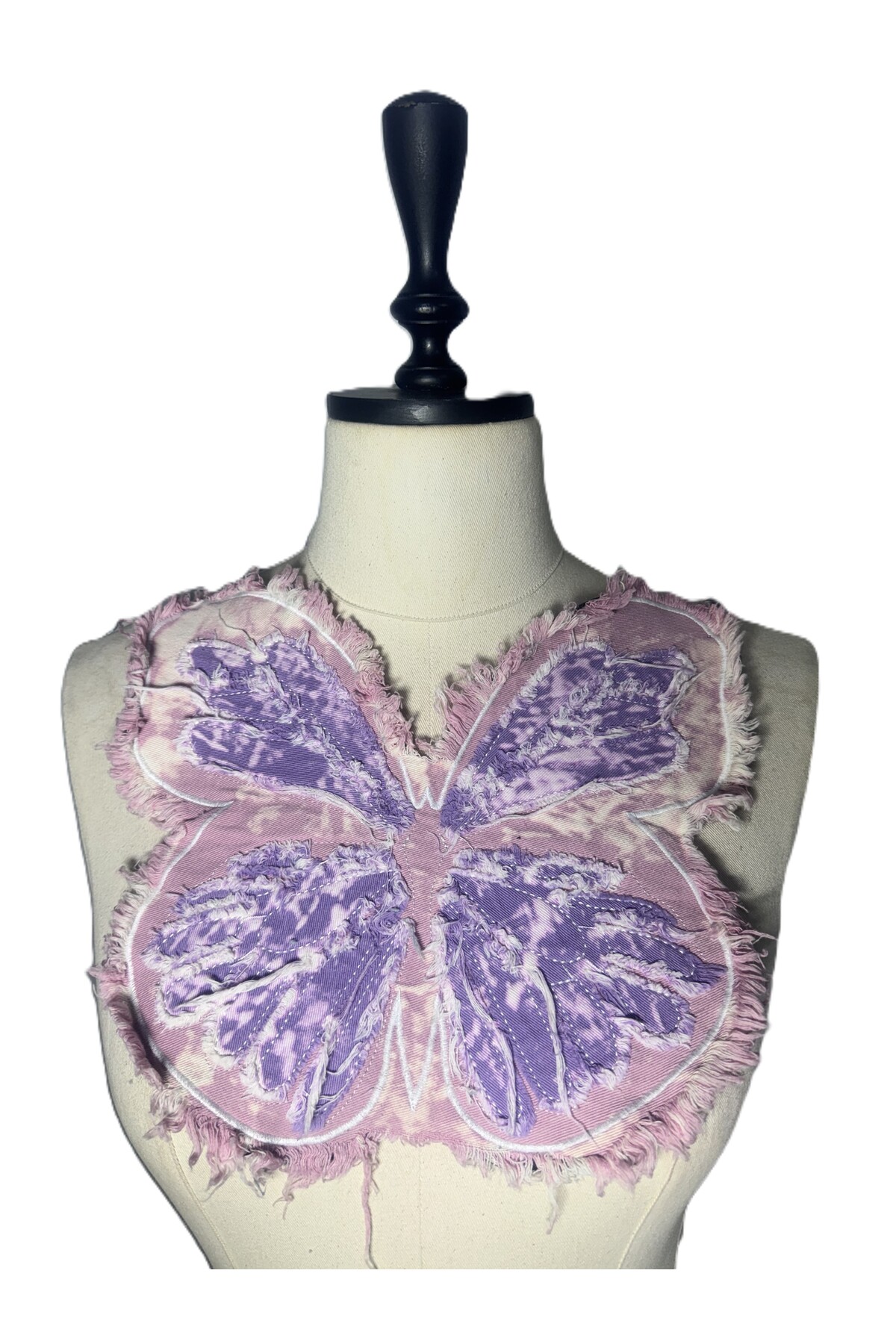 pembe geçişli kelebek motif