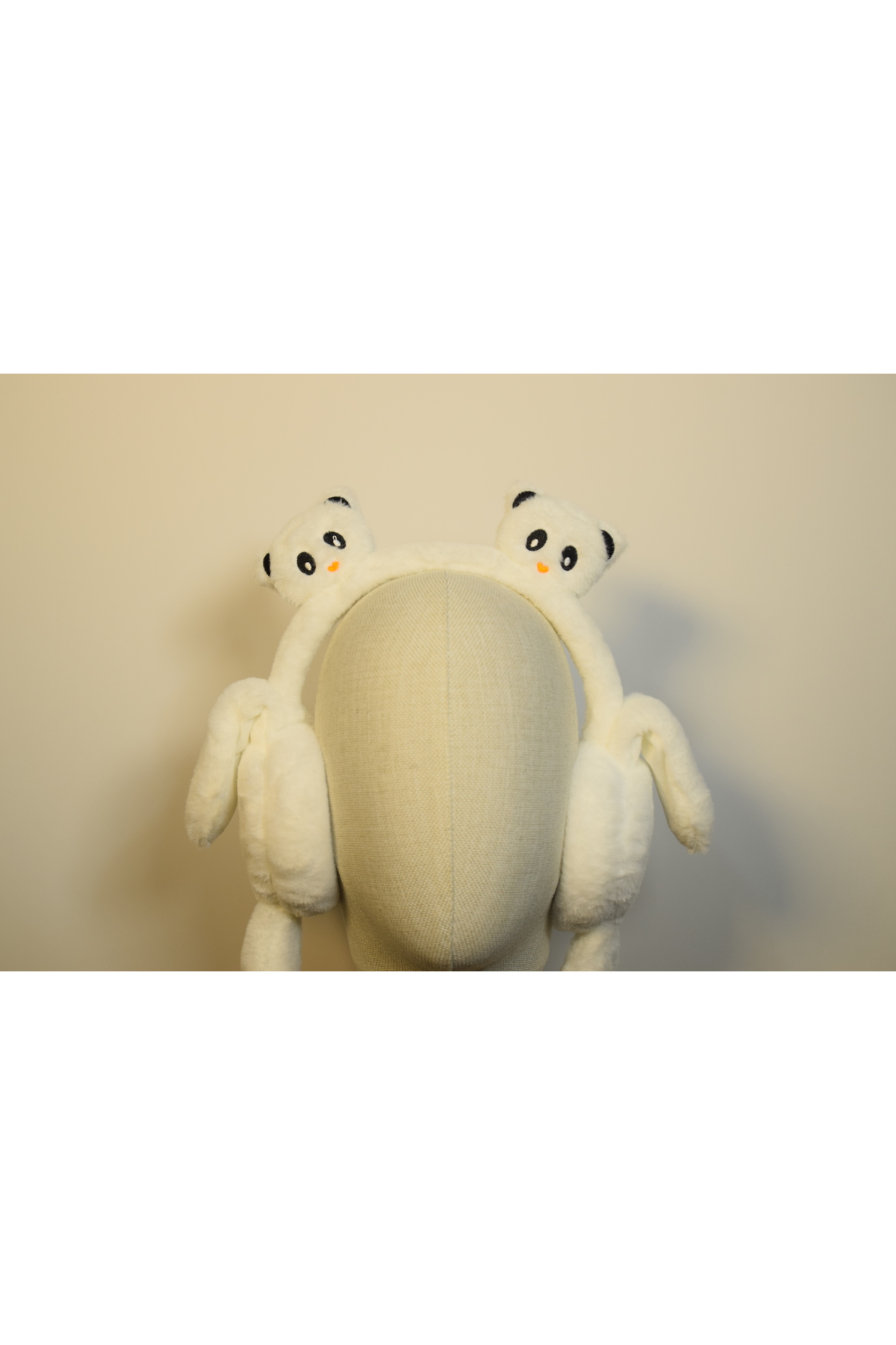Peluş Kulaklık (haraketli oynar kulaklı sesli) ayı figürlü - Görsel 3
