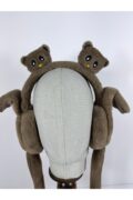 Peluş Kulaklık (haraketli oynar kulaklı sesli) ayı figürlü