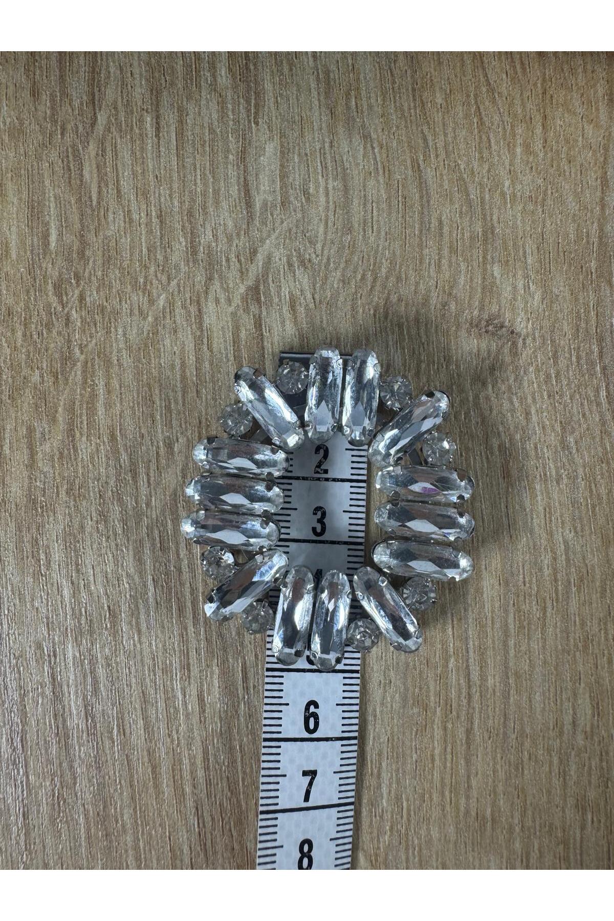 Işıltılı geometrik kemer tokası - Görsel 2
