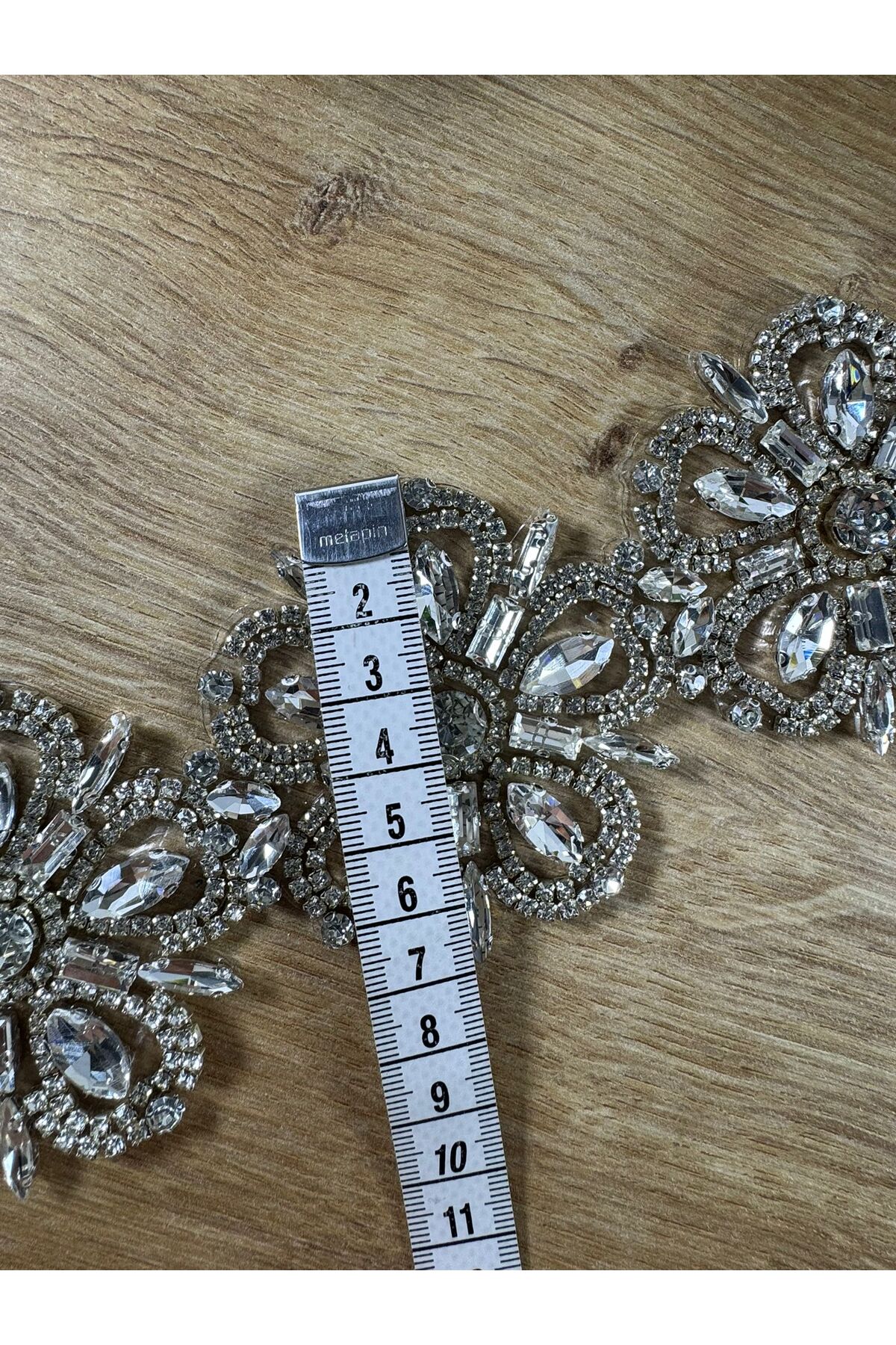 Çiçek Desenli Işıltılı yapışma şerit (1mt) - Görsel 5